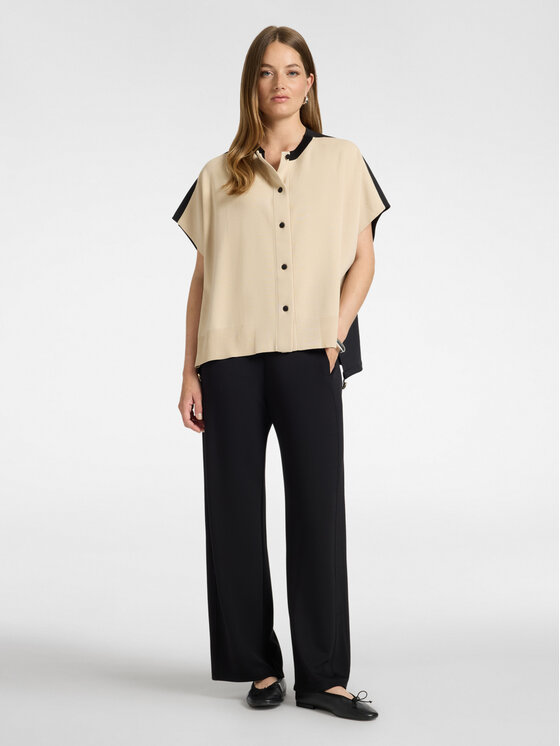 Elena Mirò Elena Mirò Maglione S613E003774N002 Crema Boxy Fit