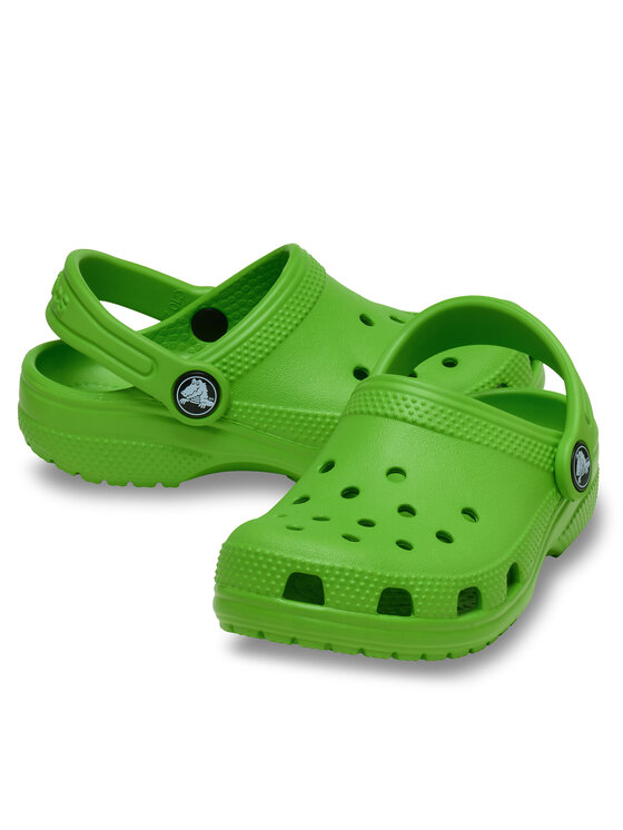 Crocs Crocs Pantoletten Classic Clog T 206990 Grün