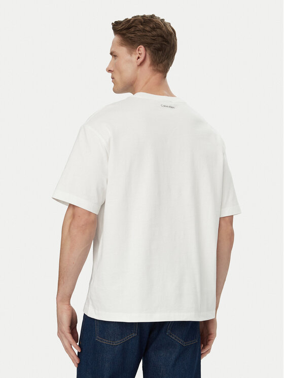 Calvin Klein Jeans Calvin Klein Jeans Тишърт LV04RE827G Бял Regular Fit
