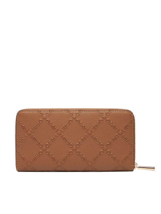 Liu Jo Liu Jo Velika ženska denarnica Ecs Xl Zip Around AF5170 E0538 Rjava