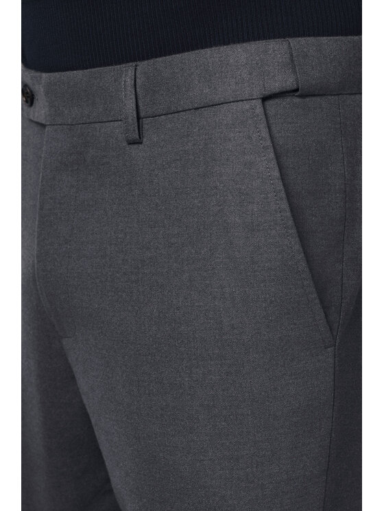 Lancerto Lancerto Spodnie materiałowe Gennaro SP131225000001 Szary Slim Fit