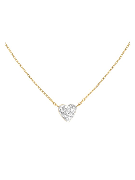 Rosefield Rosefield Naszyjnik DIAMOND HEARTS Złoty