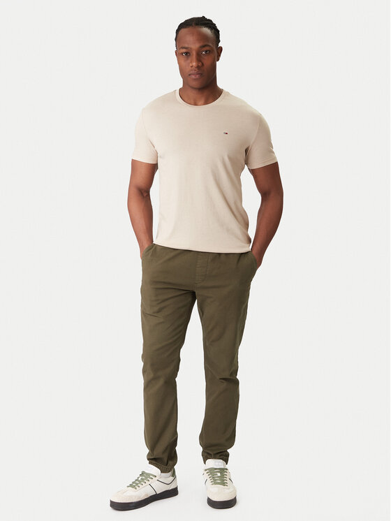 Tommy Jeans Tommy Jeans Majica DM0DM20363 Bež Regular Fit