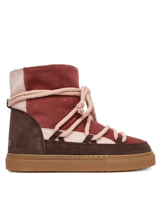 Inuikii Inuikii Schneeschuhe Patchwork 3001.003.0072 Dunkelrot
