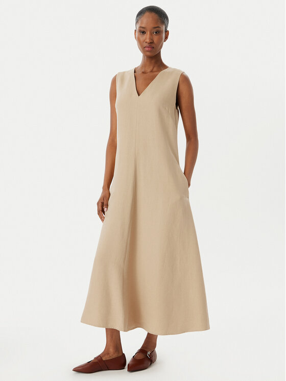Weekend Max Mara Rochie de zi Egoista 2515221072 Bej Regular Fit