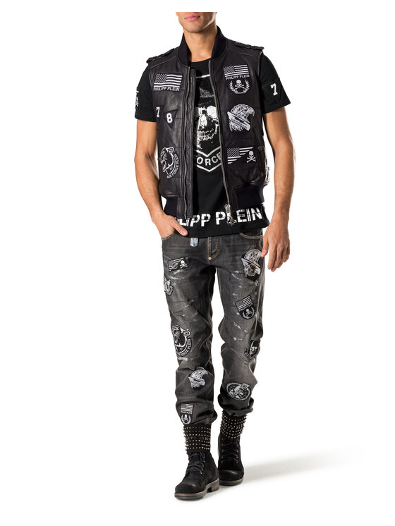 PHILIPP PLEIN PHILIPP PLEIN Jeans 30753 Nero Straight Fit