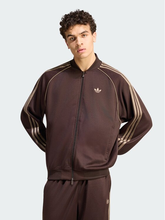 adidas adidas T-Shirt 159017 Brązowy Loose Fit