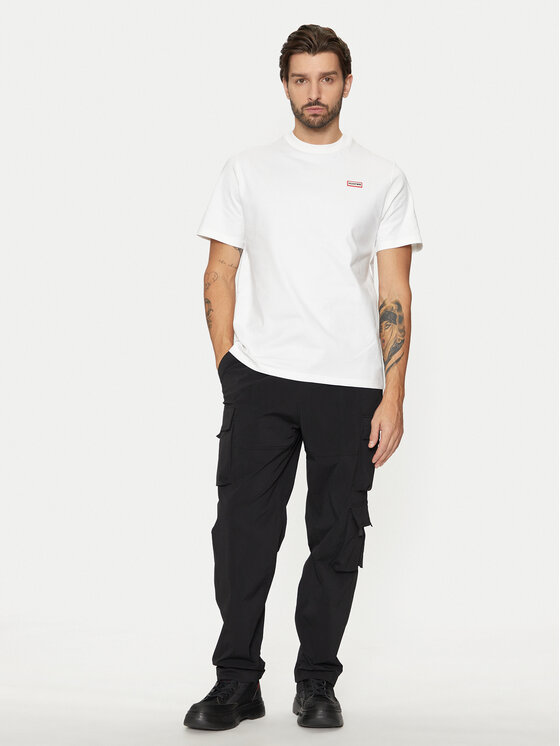 Hunter Hunter T-krekls HARM0039242 Balts Regular Fit