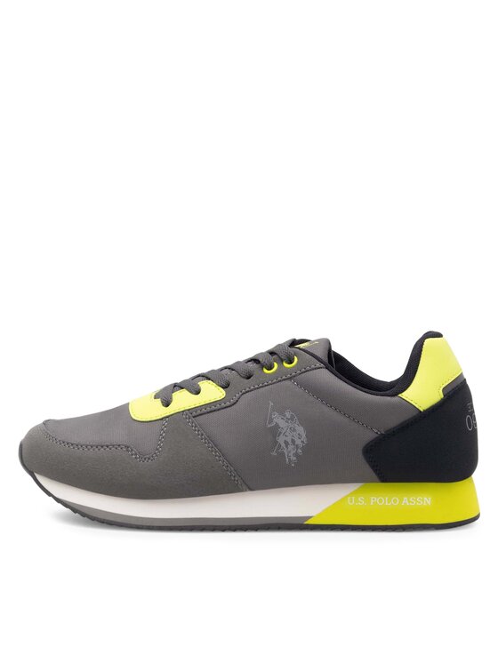 U.S. Polo Assn. U.S. Polo Assn. Sneakersy NOBIL011M/CNH1 Szary