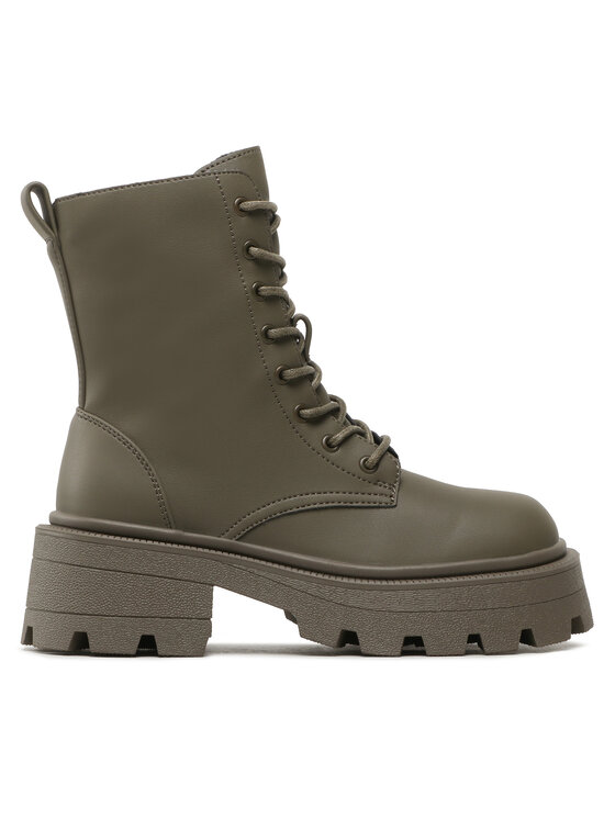 ONLY Shoes ONLY Shoes Schnürstiefeletten Onlbanyuo-3 15304974 Grün