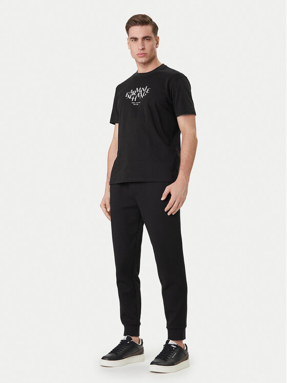 Armani Exchange Armani Exchange Melegítő alsó XM000373 AF10818 UC001 Fekete Regular Fit