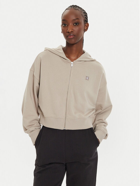 Calvin Klein Jeans Calvin Klein Jeans Μπλούζα J20J222885 Μπεζ Relaxed Fit