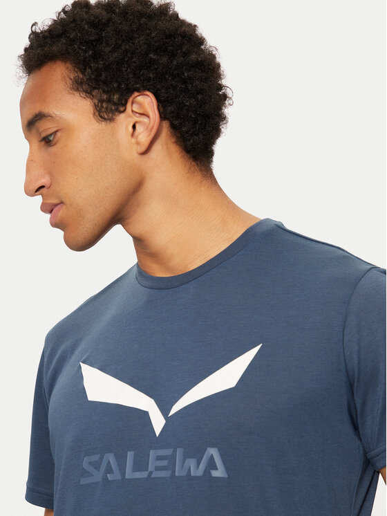 Salewa Salewa Tehniline särk Solidlogo Dry 27018 Tumesinine Regular Fit