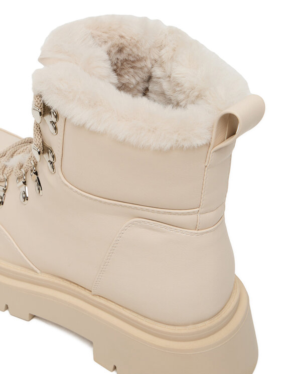 DeeZee DeeZee Schnürschuhe 13116-4 Écru