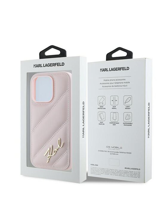 KARL LAGERFELD KARL LAGERFELD Etui na telefon Apple iPhone 14 Pro Różowy
