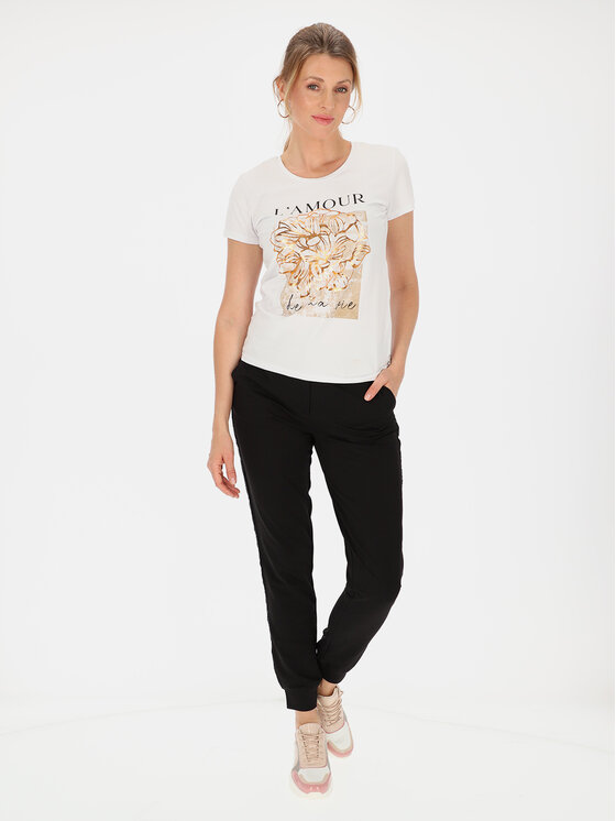 L’AF L’AF Spodnie dresowe Apola Czarny Slim Fit