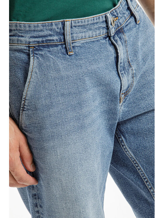 Cross Jeans Cross Jeans Szorty jeansowe A 565-187 Niebieski Regular Fit