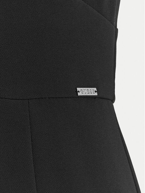 Guess Guess Коктейльна сукня W1GK0S WB4H2 Чорний Slim Fit