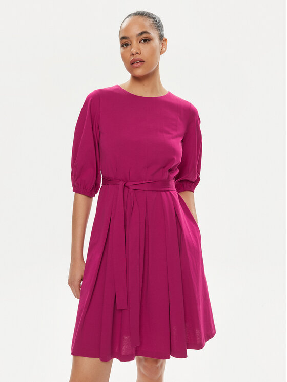 Weekend Max Mara Koktejlové šaty Jumbo 2415621072650 Ružová Regular Fit
