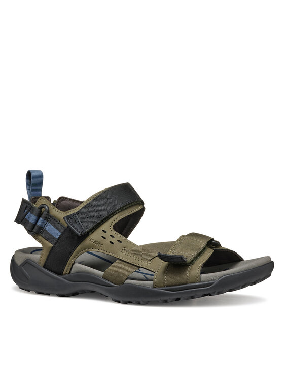 Geox Geox Sandały U Terreno + Grip U4550B 011EK C3009 Khaki