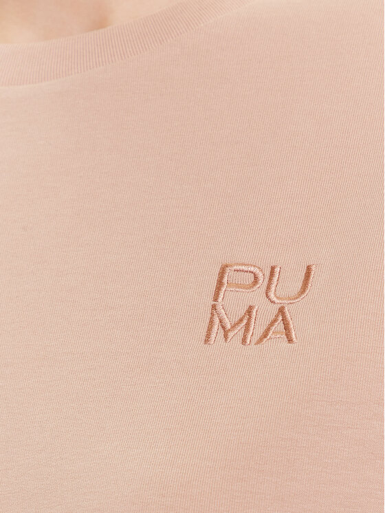 Puma Puma Marškinėliai Infuse 538348 Smėlio Relaxed Fit