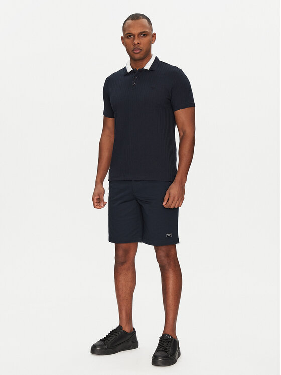 Emporio Armani Underwear Emporio Armani Underwear Szorty materiałowe EM000591 AF12336 UB102 Granatowy Regular Fit