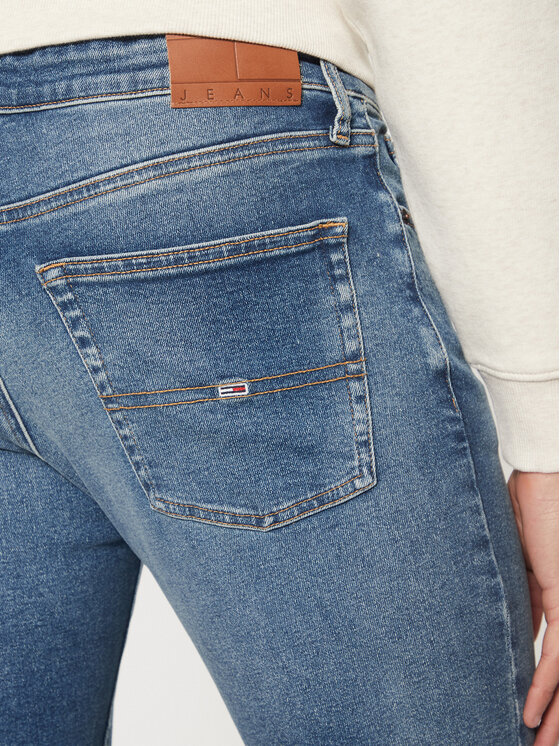 Tommy Jeans Tommy Jeans Traperice Scanton DM0DM20535 Plava Slim Fit