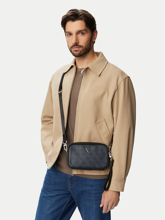 Guess Geantă crossover HMMILO P6150 Negru