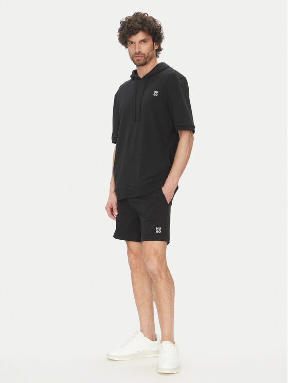 HUGO HUGO Sport rövidnadrág 50540139 Fekete Regular Fit