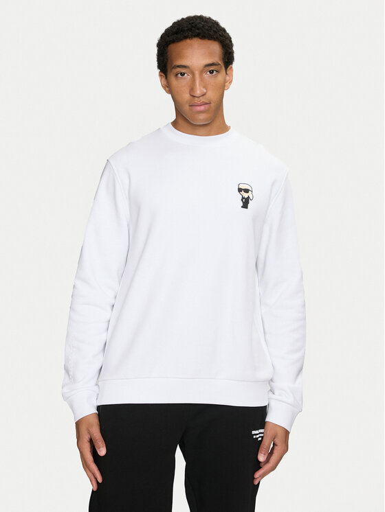 KARL LAGERFELD KARL LAGERFELD Світшот 705035 544910 Білий Regular Fit