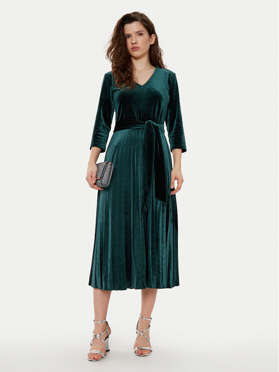 Tatuum Tatuum Vsakodnevna obleka Anikami T2424.193B Zelena Regular Fit