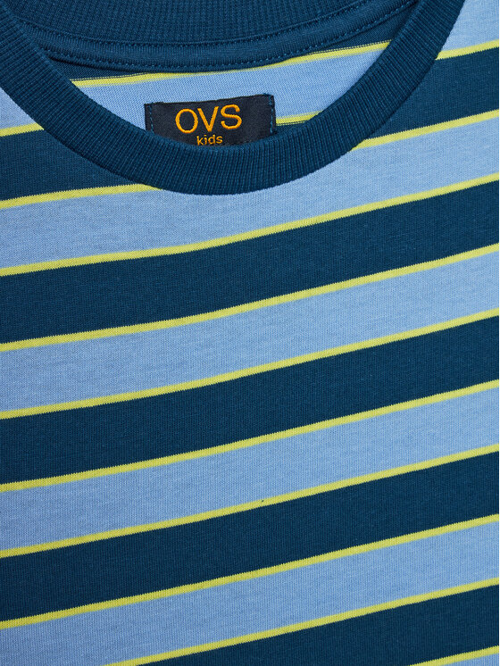 OVS OVS Marškinėliai 1990931 Žalia Regular Fit