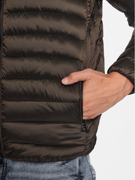 Guess Guess Μπουφάν μεταβατικό M1RL47 WDQ50 Καφέ Comfort Fit