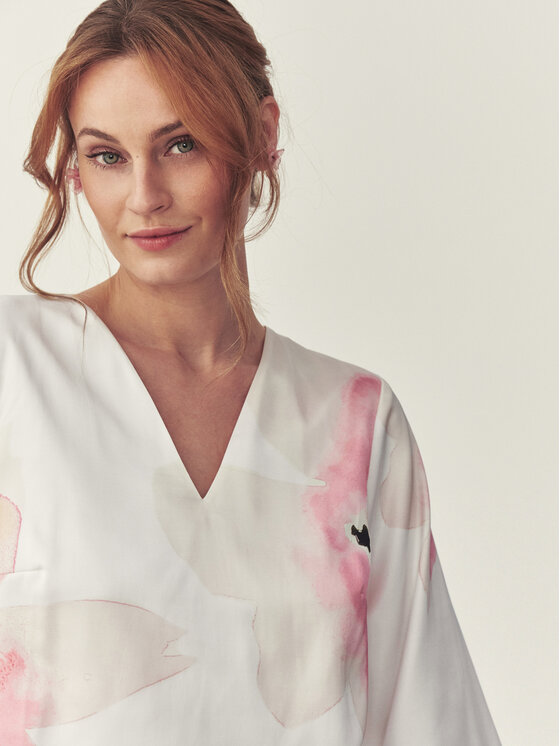 TATUUM TATUUM Bluzka LAMARI 1 Biały Loose Fit