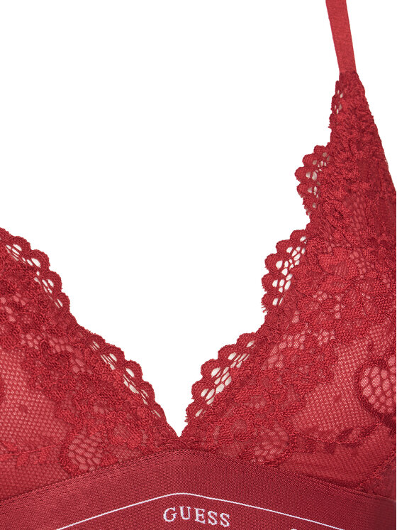 Guess Guess Bralette krūšturis O4YC00 PZ01C Sarkans