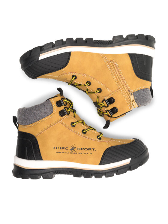 Beverly Hills Polo Club Beverly Hills Polo Club Schnürstiefeletten AVO-80857-006 Braun