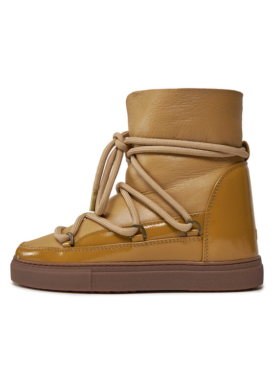 Inuikii Inuikii Čizme za snijeg Gloss Wedge 75203-007 Bež