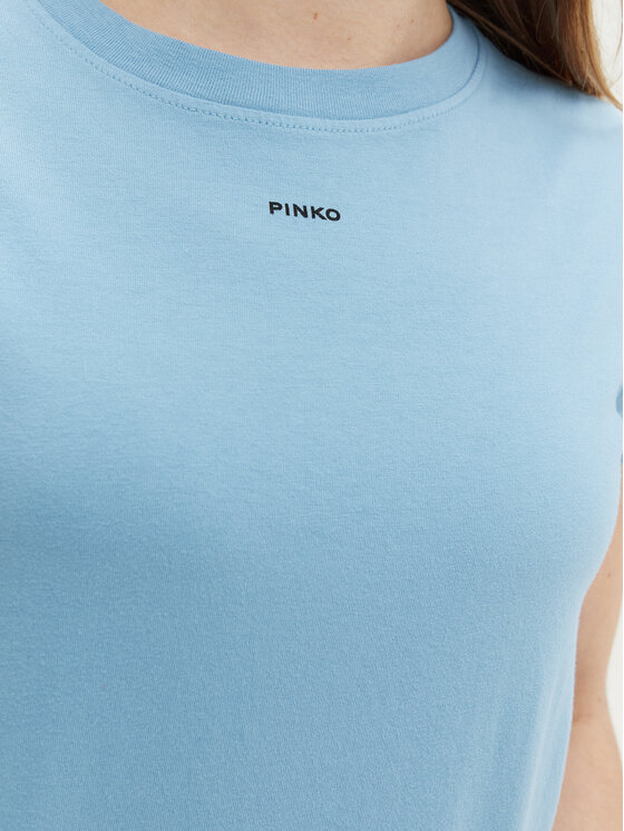 PINKO PINKO Póló Basico 100373 Kék Regular Fit