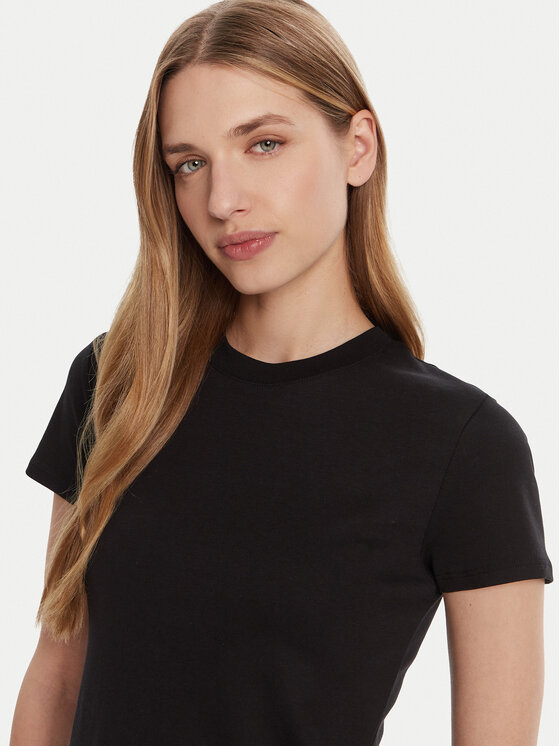 Calvin Klein Calvin Klein T-shirt LV044C216G Crna Regular Fit
