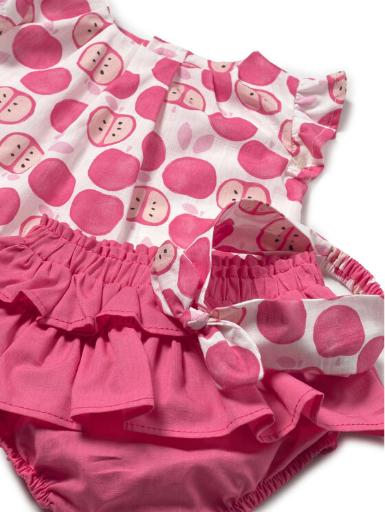 Mayoral Mayoral Vestito da giorno 1260 Rosa Regular Fit