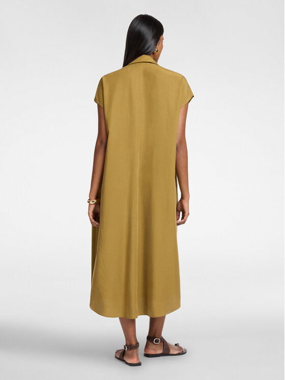 Elena Mirò Elena Mirò Abito da cocktail 7101E000317N028 Marrone Regular Fit