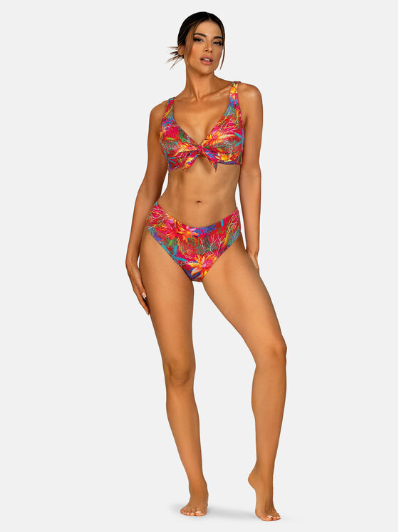 Feba Feba Bikini pezzo sopra FG241 Multicolore