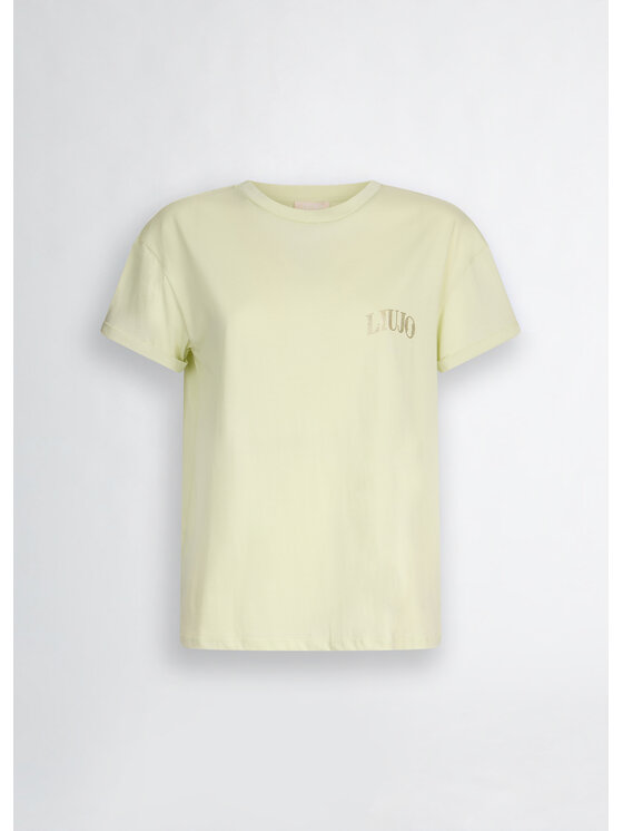 Liu Jo Liu Jo T-Shirt WA5144JS923M9449 Zielony Regular Fit
