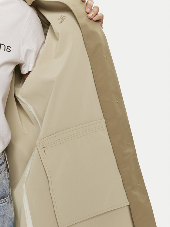 Calvin Klein Jeans Calvin Klein Jeans Kevad-sügis mantel J20J224080 Beež Regular Fit