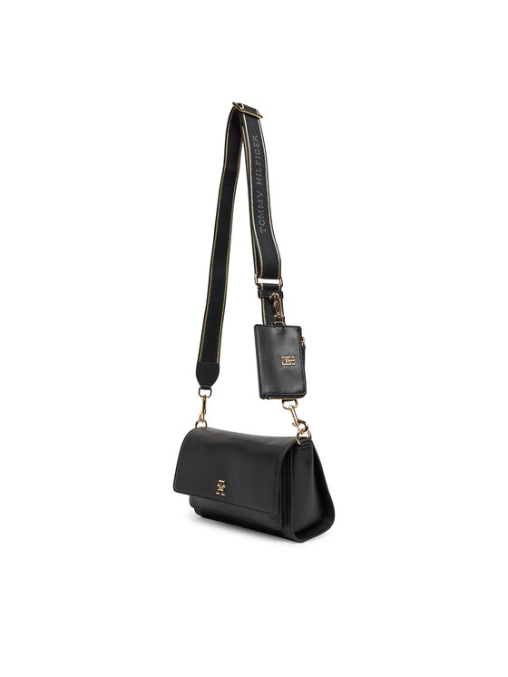 Tommy Hilfiger Tommy Hilfiger Torbica Th Joy Crossover AW0AW16813 Crna