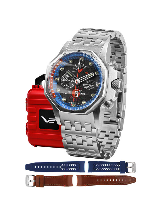 Vostok Europe Vostok Europe Zegarek YM86-640A696B Srebrny