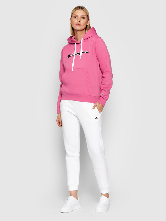Felpa Blend Script Logo 114461 Rosa Regular Fit