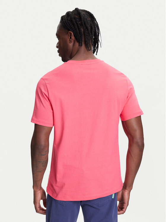 United Colors Of Benetton United Colors Of Benetton T-shirt 3MI5J1AF7 Ružičasta Regular Fit
