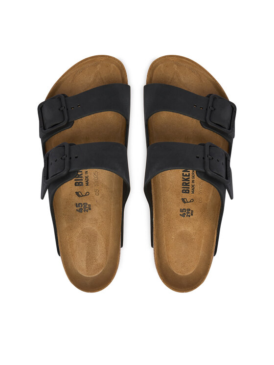 Birkenstock Birkenstock Παντόφλες Arizona Wire Buckle 1031697 Μαύρο