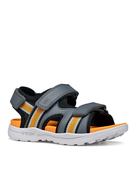 Geox Geox Sandály J Vaniett Boy J555XB 01454 C9025 S Šedá
